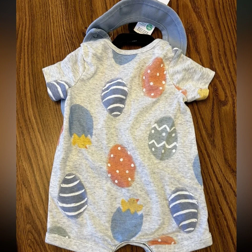 Carter’s My First Easter Baby 0-3 Month 2 Outfit Bundle Easter Bunny Spring